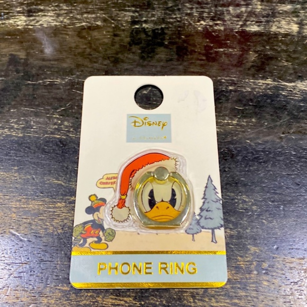 Disney Primark Exclusive Donald Duck Christmas Phone Ring - New